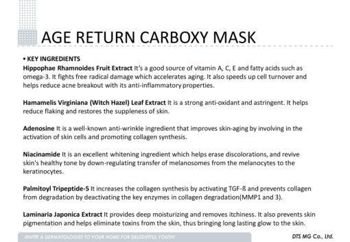 Mesosys Age Return Carboxy Mask - Image 4