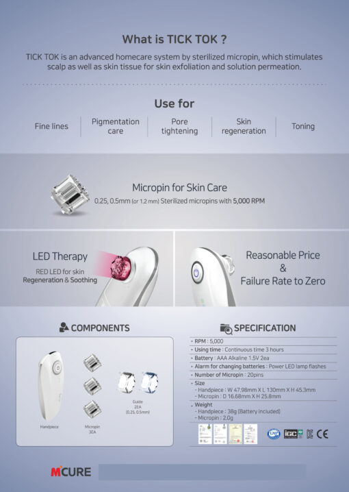 Tick Tok MicroPin for Auto MTS Homecare Solution - Image 3