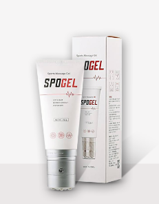Spogel Sports Massage Gel - Hot Cream with Spogel Vibration Massager 150g