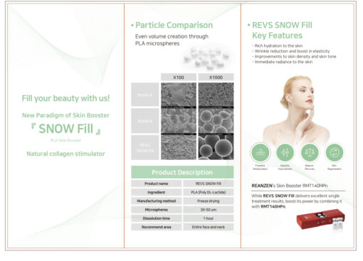 REVS Snow Fill 50 PLA Skin Booster 50mg - Image 2