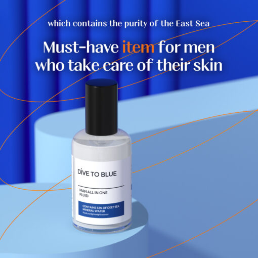Lon.G DIVE TO BLUE Man All In One Fluid 80ml