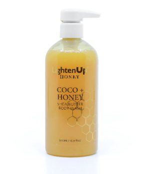 Lighten Up Honey Coco + Honey Shea Butter Body Wash 500ml