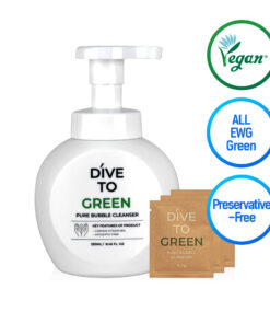 Lon.G DIVE TO GREEN Pure Bubble Cleanser 3.2g*3EA
