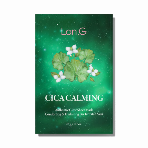 Lon.G Cica Calming Authentic Glow Sheet Mask 10EA
