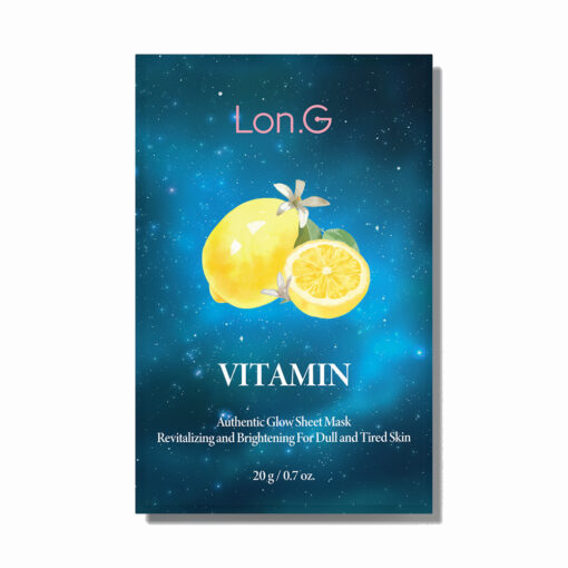 Lon.G Vitamin Authentic Glow Sheet Mask 10EA