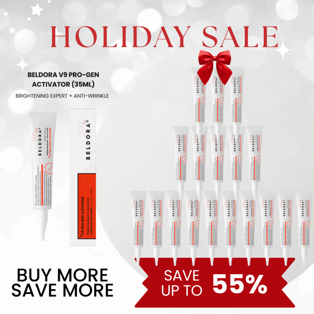Beldora +V9 Pro-Gen Activator Brightening Expert +Anti-Wrinkle_Black Friday Sale Buy more Save more!