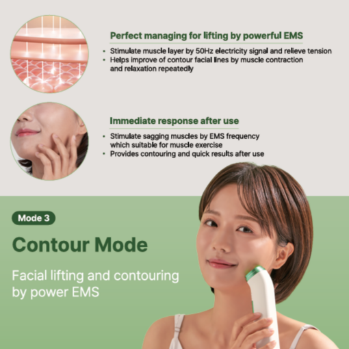 CAREME PRO 700g 4in 1 Beauty Device & RF + ULTRA-SONIC + EMS + LED | Improving Anti-aging Lifting Glow Skin Made in Korea - Image 8
