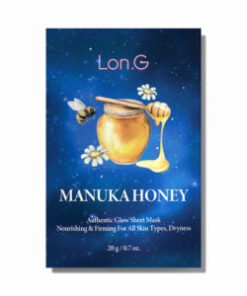 Lon.G Manuka Honey Authentic Glow Sheet Mask 10EA
