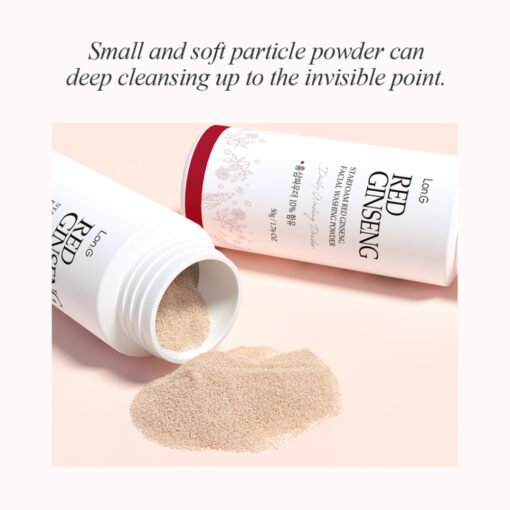 Lon.G Red Ginseng Enzyme Powder Facial Wash 50g - Image 5
