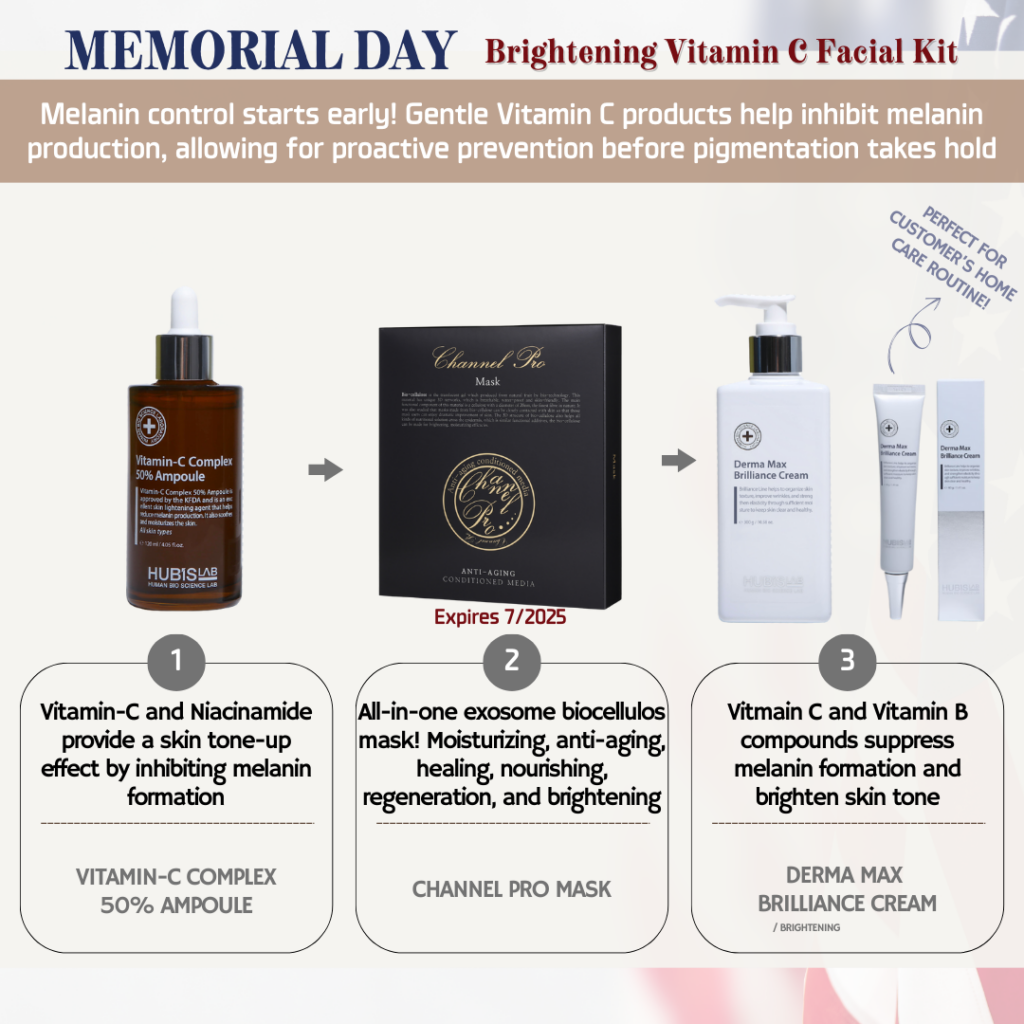 [Memorial Day Sale] Brightening Vitamin C Facial Kit