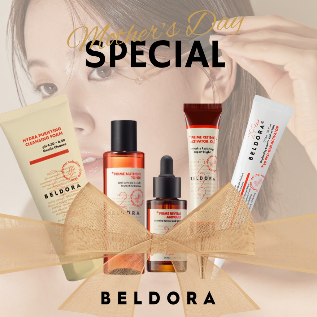 Beldora retinol vitamin anti-aging gift set