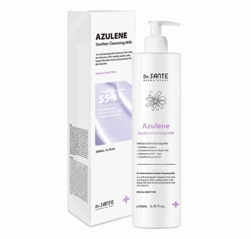 Dr.Sante Azulene Soother Cleansing Milk (200ml / 500ml)