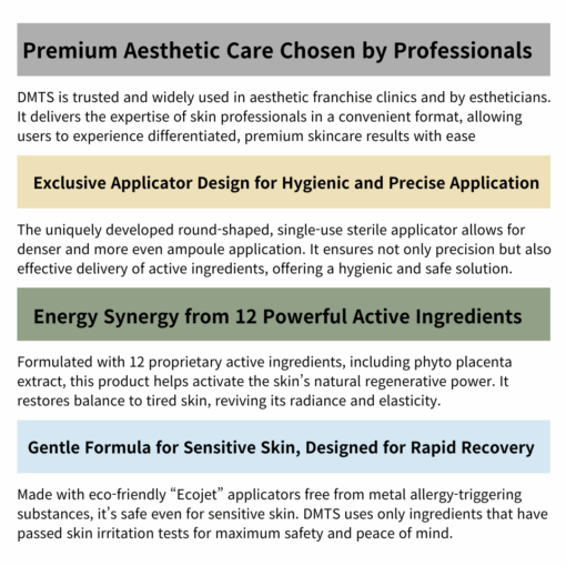 Dermaregen DMTS MTS Applicator +Ampoule (1box / 4ml*6ea)