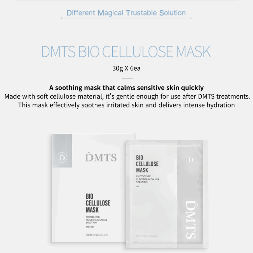 DMTS Bio Cellulose Mask (1box / 6ea)