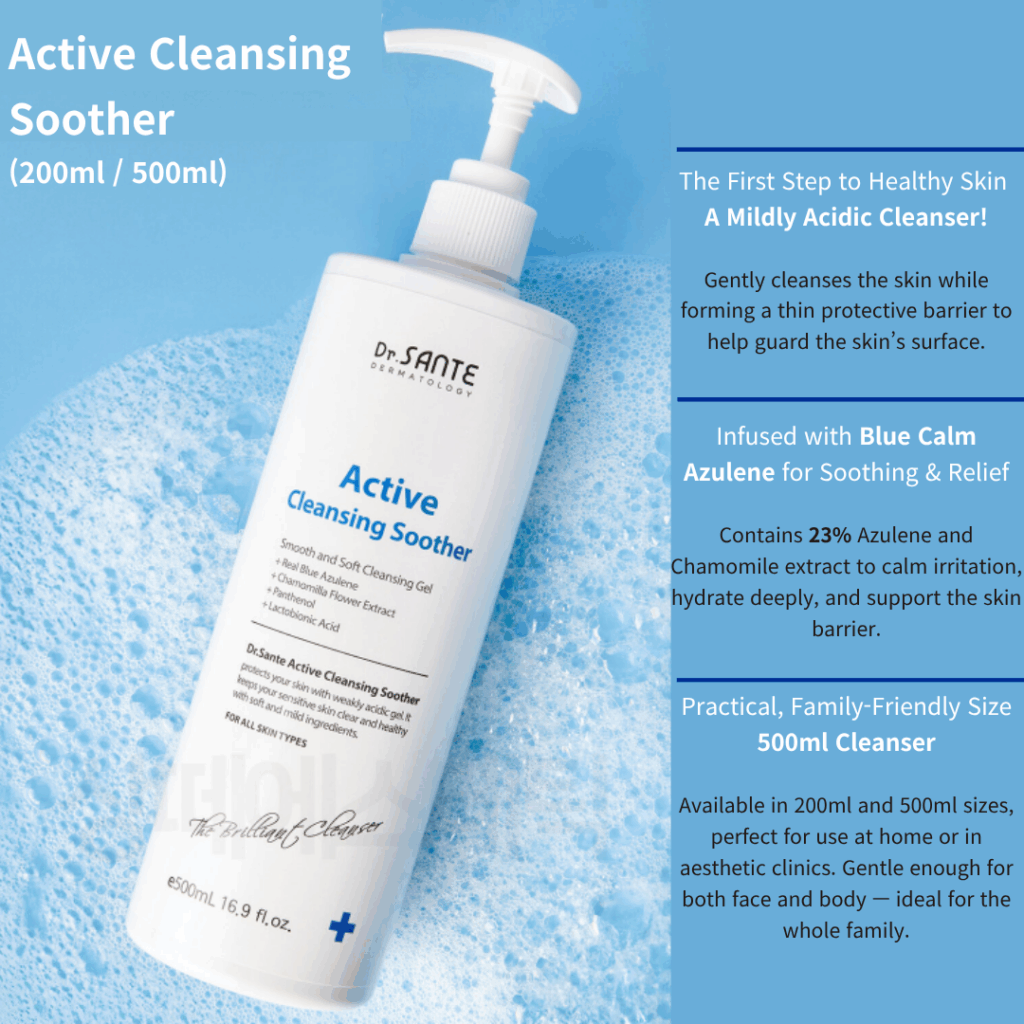 Dr. Sante Active Clenasing Soother (200ml / 500ml)