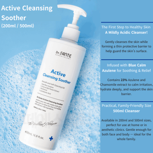 Dr. Sante Active Clenasing Soother (200ml / 500ml)