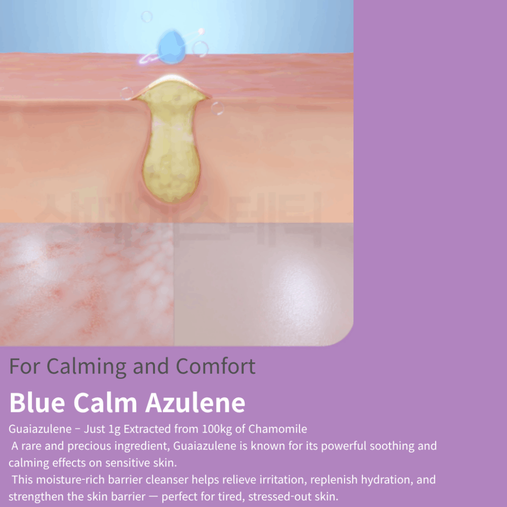 Dr.Sante Azulene Soother Cleansing Milk (200ml / 500ml)