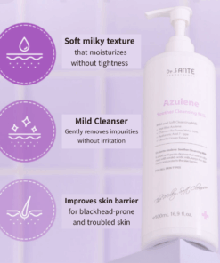 Dr.Sante Azulene Soother Cleansing Milk (200ml / 500ml)