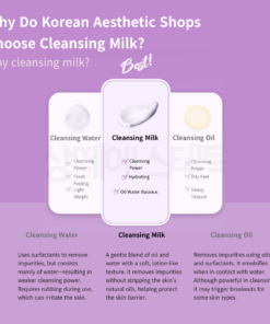 Dr.Sante Azulene Soother Cleansing Milk (200ml / 500ml)