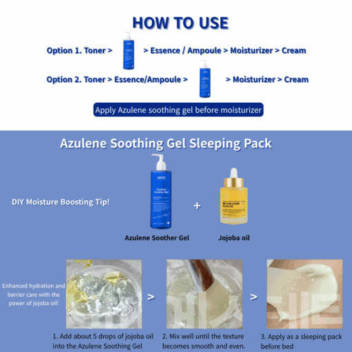 Dr. Sante Azulene Soother Gel Stick (5mlX20ea) / (500ml)