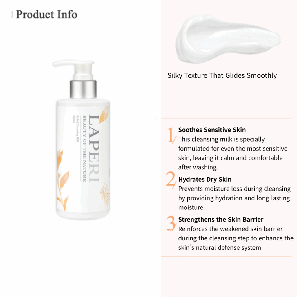 Laperi Relief Cleansing Milk (250ml)