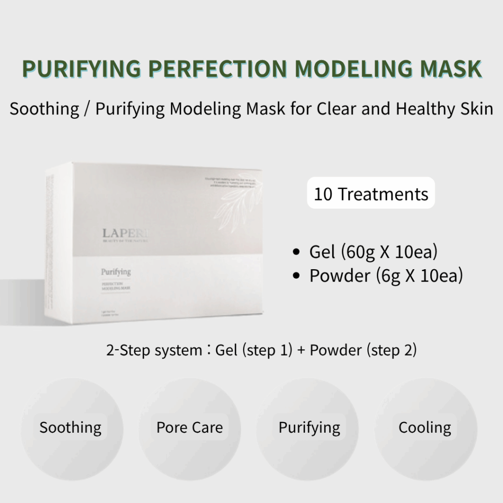 Laperi Purifying Perfection Modeling Mask (Gel 60g + Powder 6g)