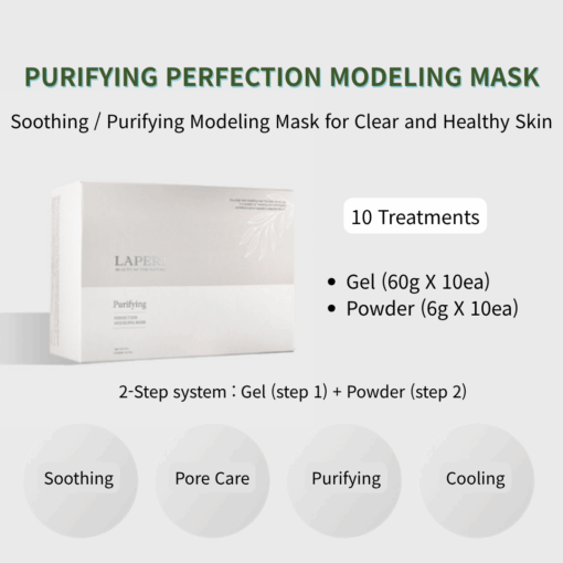 Laperi Purifying Perfection Modeling Mask (Gel 60g + Powder 6g)