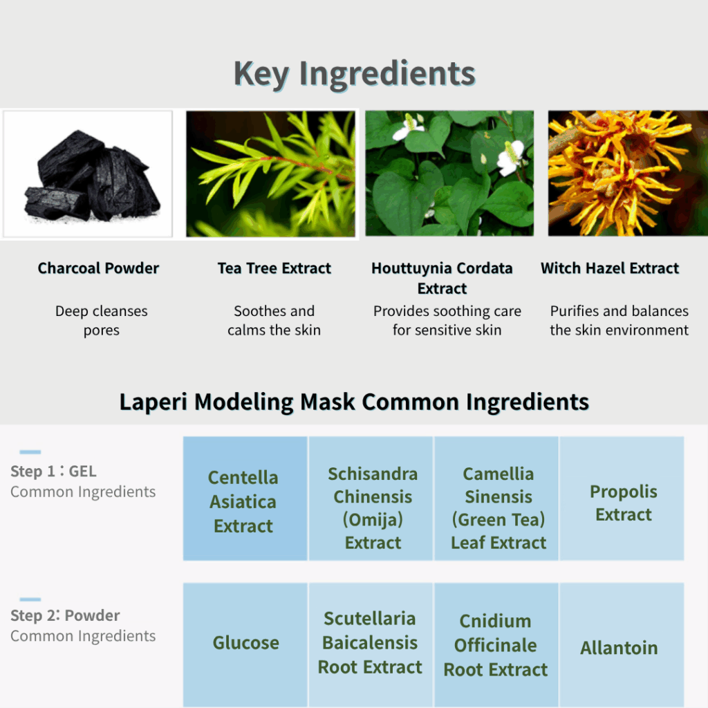 Laperi Purifying Perfection Modeling Mask (Gel 60g + Powder 6g)