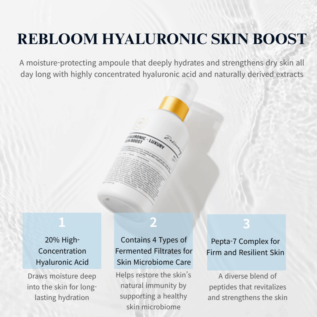 Rebloom HYALURONIC LUXURY SKINBOOST (100ml/250ml)