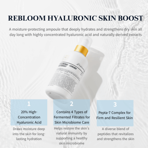 Rebloom HYALURONIC LUXURY SKINBOOST (100ml/250ml)