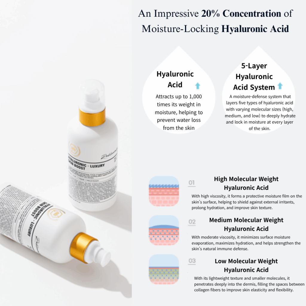 Rebloom HYALURONIC LUXURY SKINBOOST (100ml/250ml)