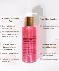 Rebloom Luxury 4 Hyal Vita Gel Cleansing (200ml)