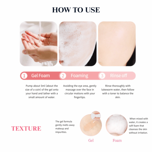 Rebloom Luxury 4 Hyal Vita Gel Cleansing (200ml)