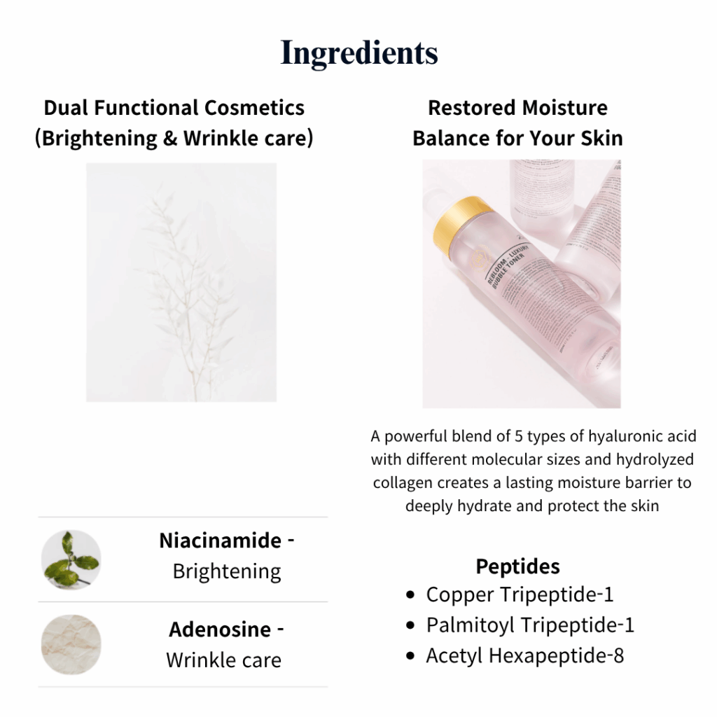 Rebloom Luxury Bubble Toner (200ml)