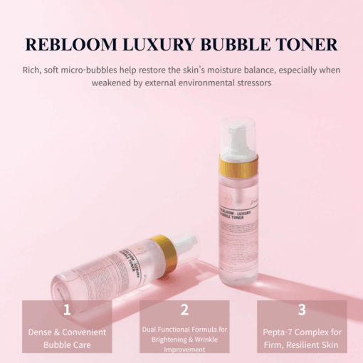 Rebloom Luxury Bubble Toner (200ml)