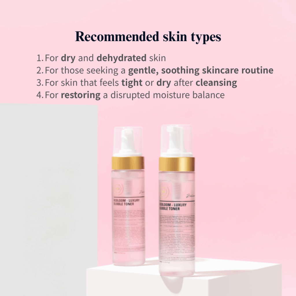 Rebloom Luxury Bubble Toner (200ml)