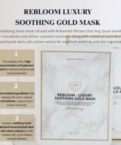 Rebloom Luxury Soothing Gold Mask (25ml*5sheets)