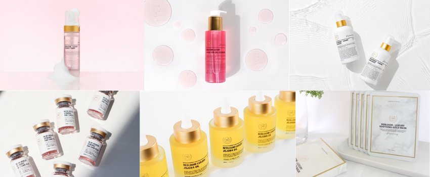 Rebloom ReBL korean aesthetic skin care line