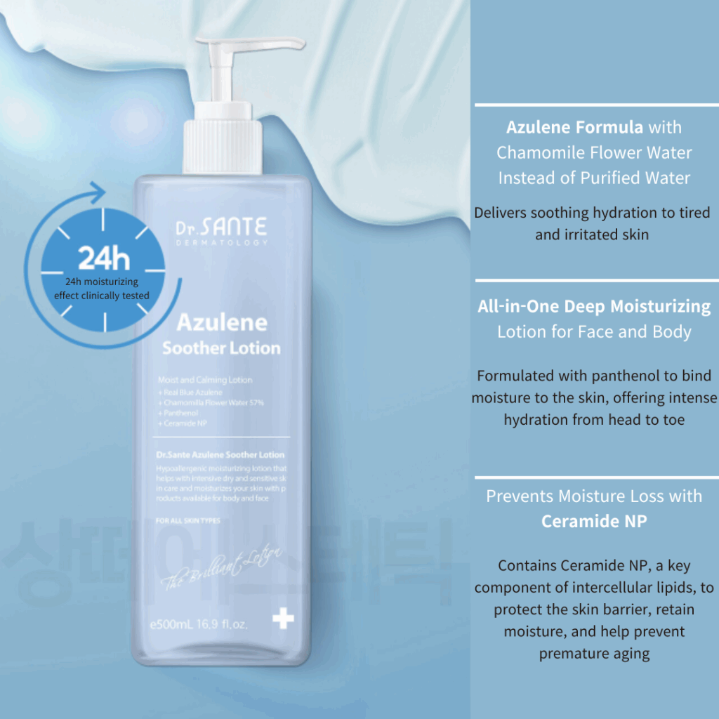Azulene Soother Lotion (200ml / 500ml)