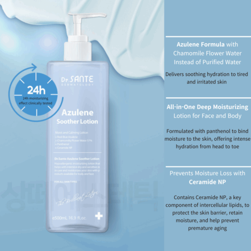 Azulene Soother Lotion (200ml / 500ml)