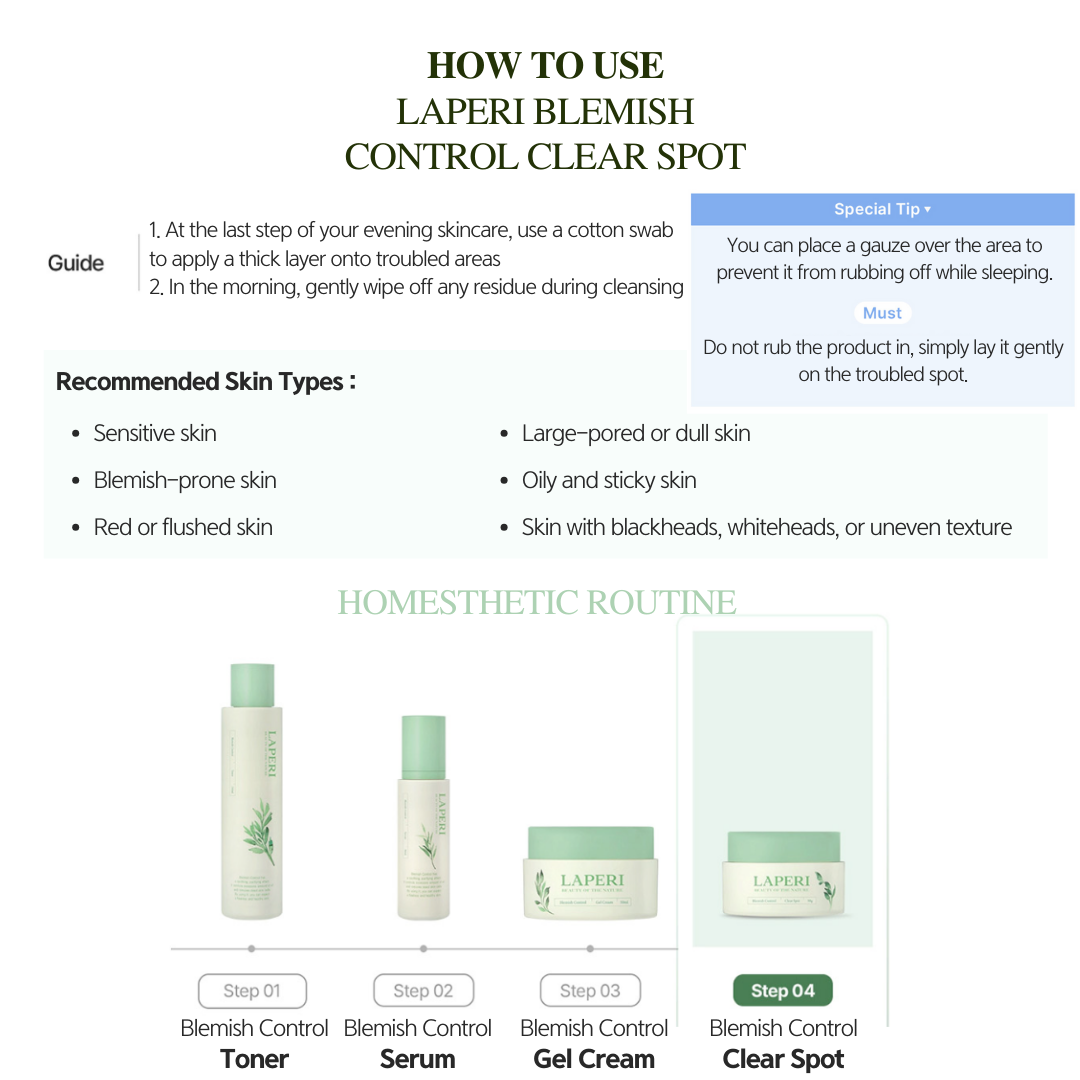 Laperi Blemish Control Clear spot (30g)-1