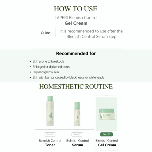 Laperi Blemish Control Gel Cream (50ml) - Image 9