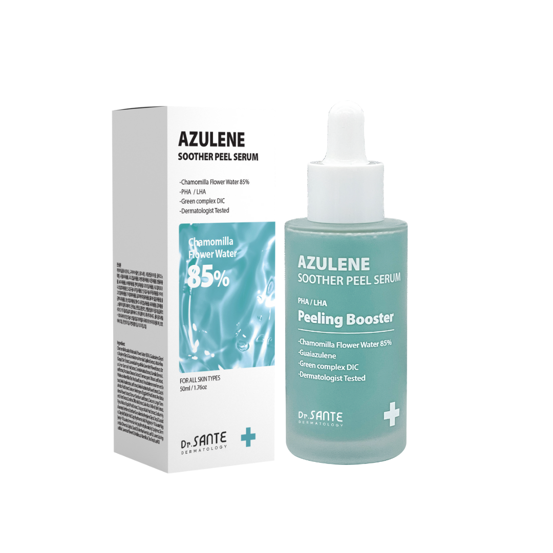 Dr. Sante Azulene Soother Peel Serum (50ml) + BRUSH