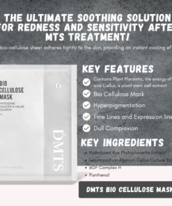 DMTS bio cellulose mask