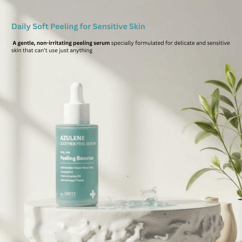 Dr. Sante Azulene Soother Peel Serum (50ml) + BRUSH