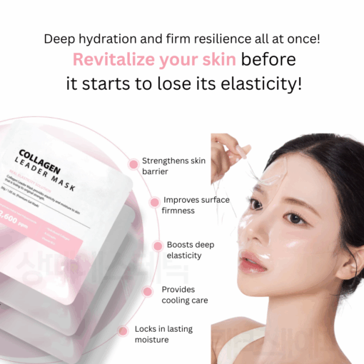 Dr. Sante COLLAGEN LEADER MASK (1box/10sheets) - Image 4