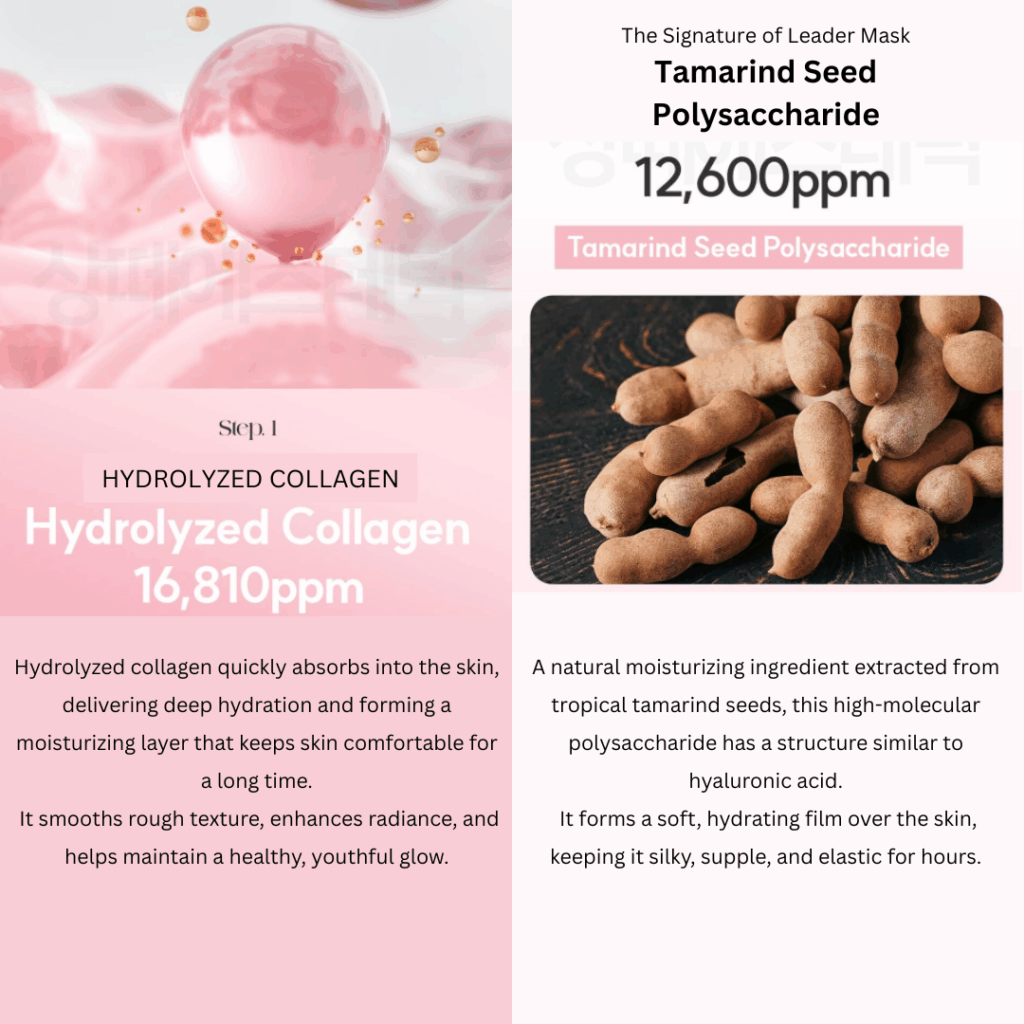 Dr. Sante COLLAGEN LEADER MASK (1box/10sheets)