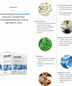 Dr. Sante Azulene SOOTHER MASK (1box/10sheets)
