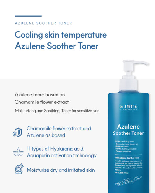 Dr. Sante Azulene Soother Toner (200ml) - Image 6