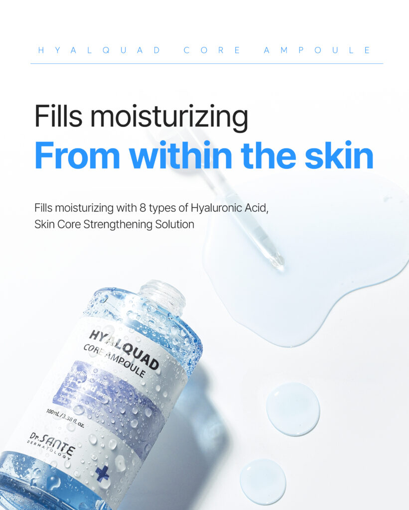 Dr.SANTE Hyalquad Core Ampoule (100ml)